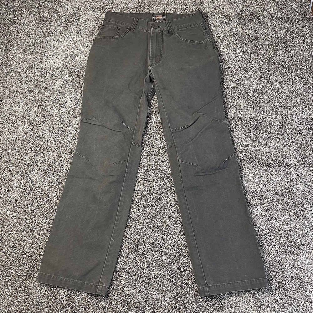 Craghoppers Cargo Pants Mens Size 30x30 Canvas Hiking Workwear Pants Gray Used